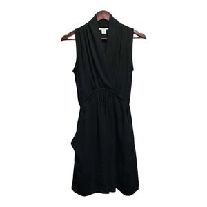 Sleeveless black dress with pockets by Bar III.  Size small